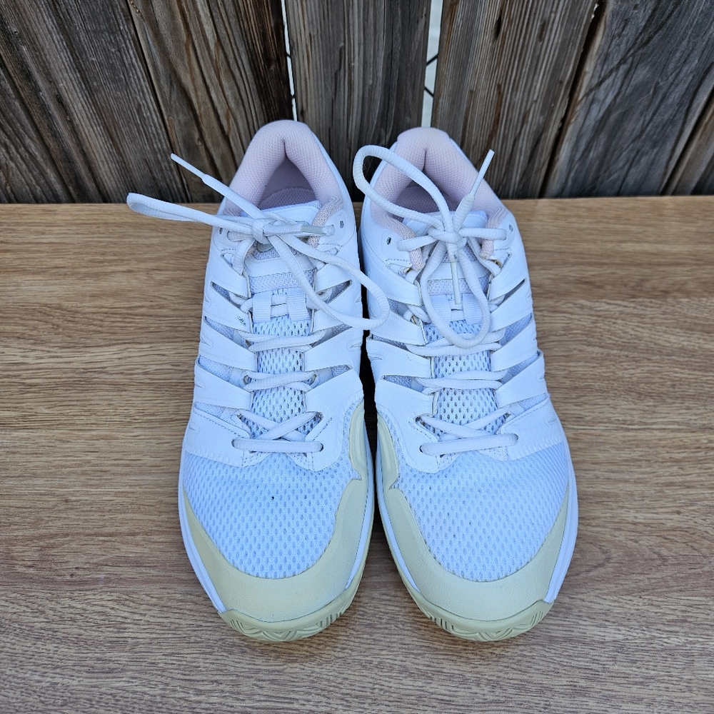 Nike White and Tan Sneakers Women Size 10 - Picture 4 of 16